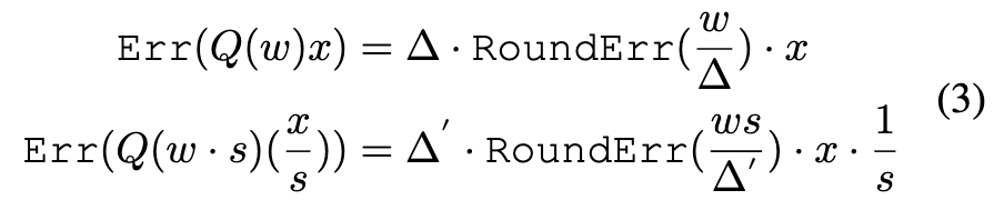 Activation-aware Scaling